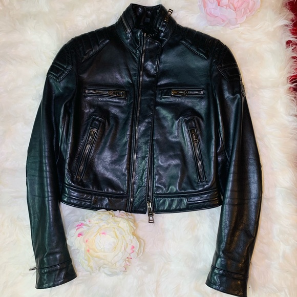 Belstaff Jackets & Blazers - New Without Tag Belstaff Leather Biker Jacket